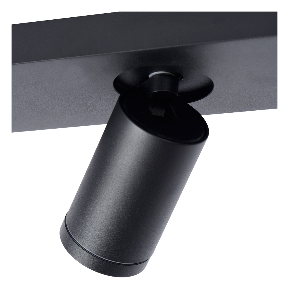 Lucide Taylor plafondlamp 3 spots 5W zwart