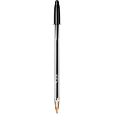 BIC Cristal - Stylo à bille - noir - 1 mm - pointe moyenne