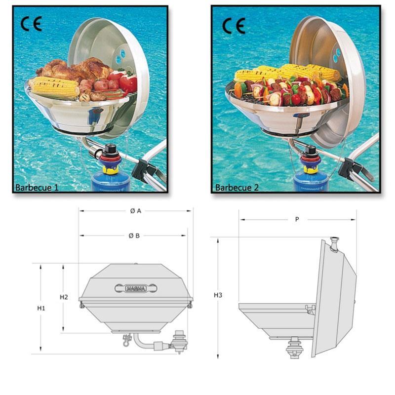 Barbecue A Gaz Magma