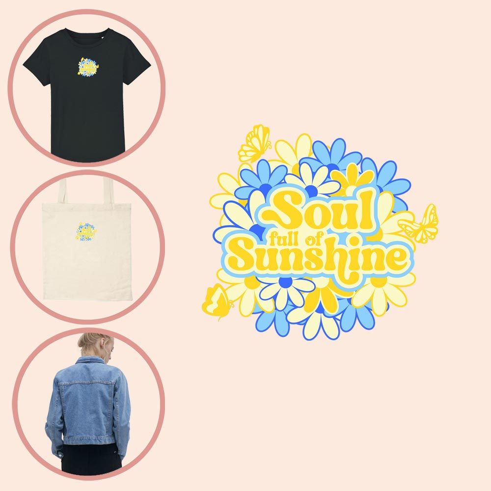 Kleding transfer Yellow Soul