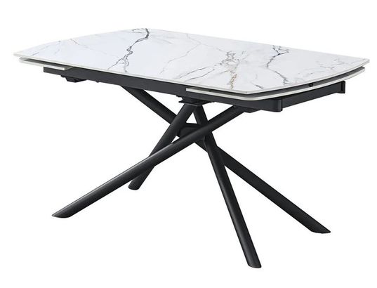 CONCEPT1 - Table Olivia 140/200 x 90 x 75 cm blanc