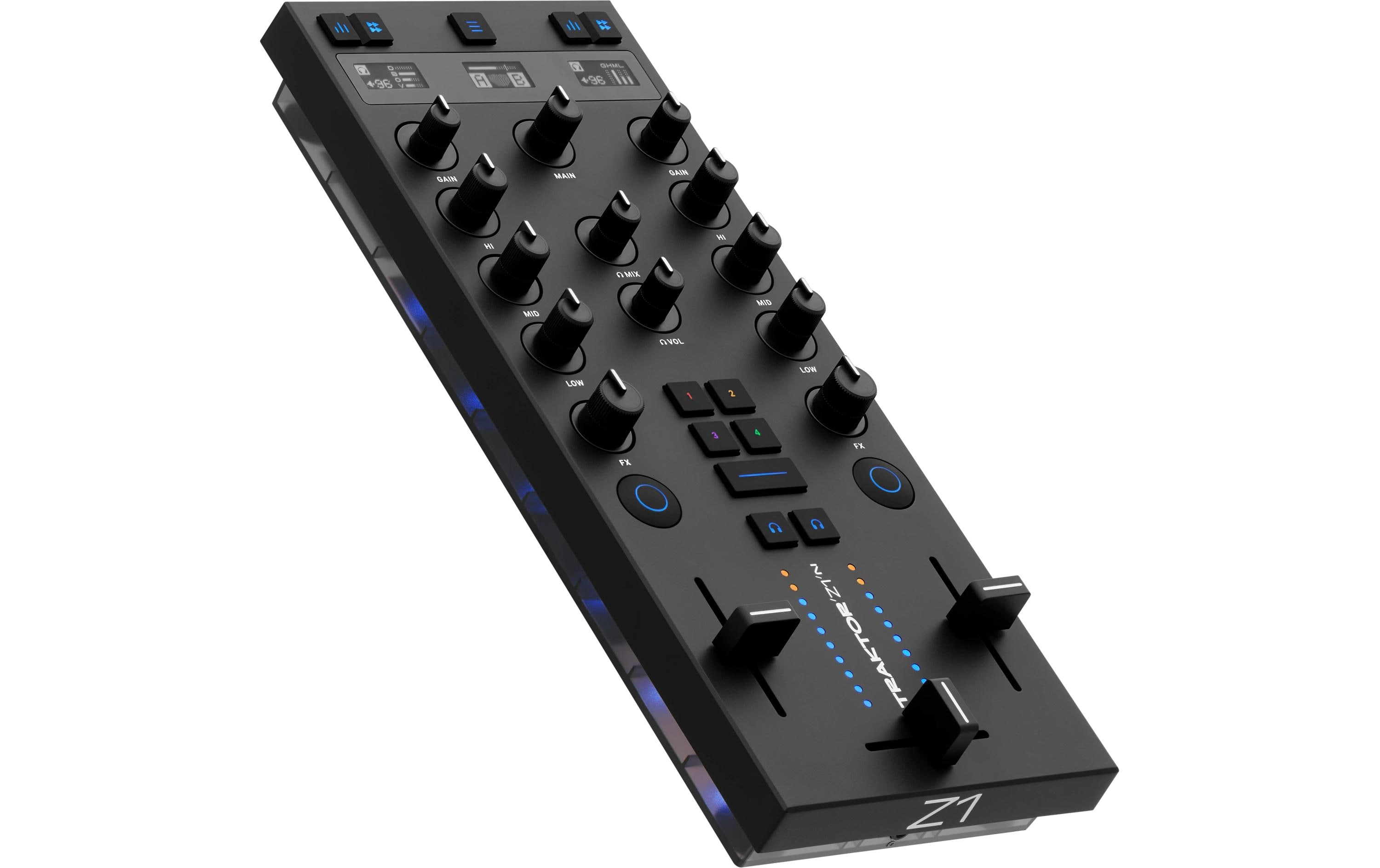DJ-Controller Traktor Kontrol Z1 MKII<br>Kompaker, professioneller DJ-Mixer