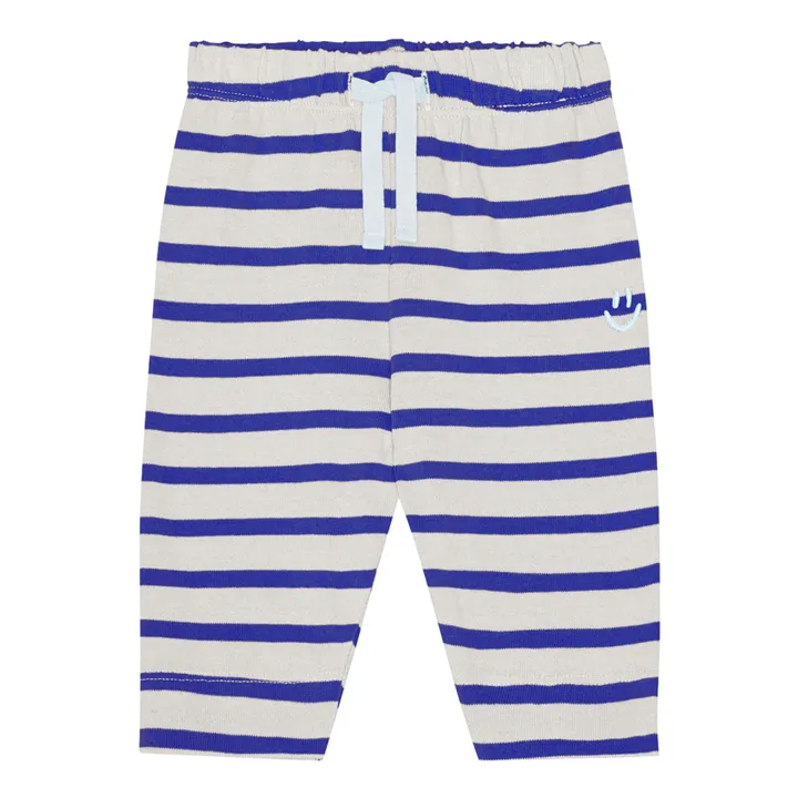 Molo Pantalon Maille Saxon Coton Bio | Bleu