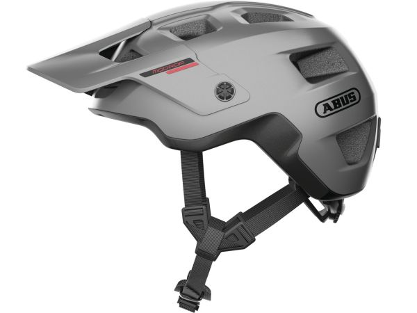 Abus MoDrop Cykelhjelm, Ti Silver