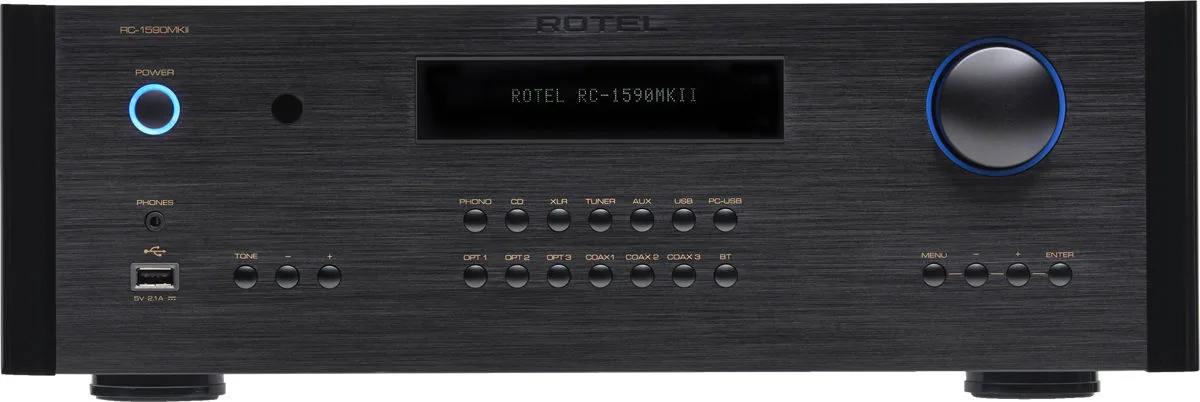 Rotel RC-1590 MKII Noir Préamplis hi-fi