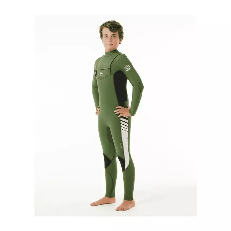 Combinaison intégrale junior RIPCURL Jnr Dawn Patrol Cz Stm 53 Gb Green 12