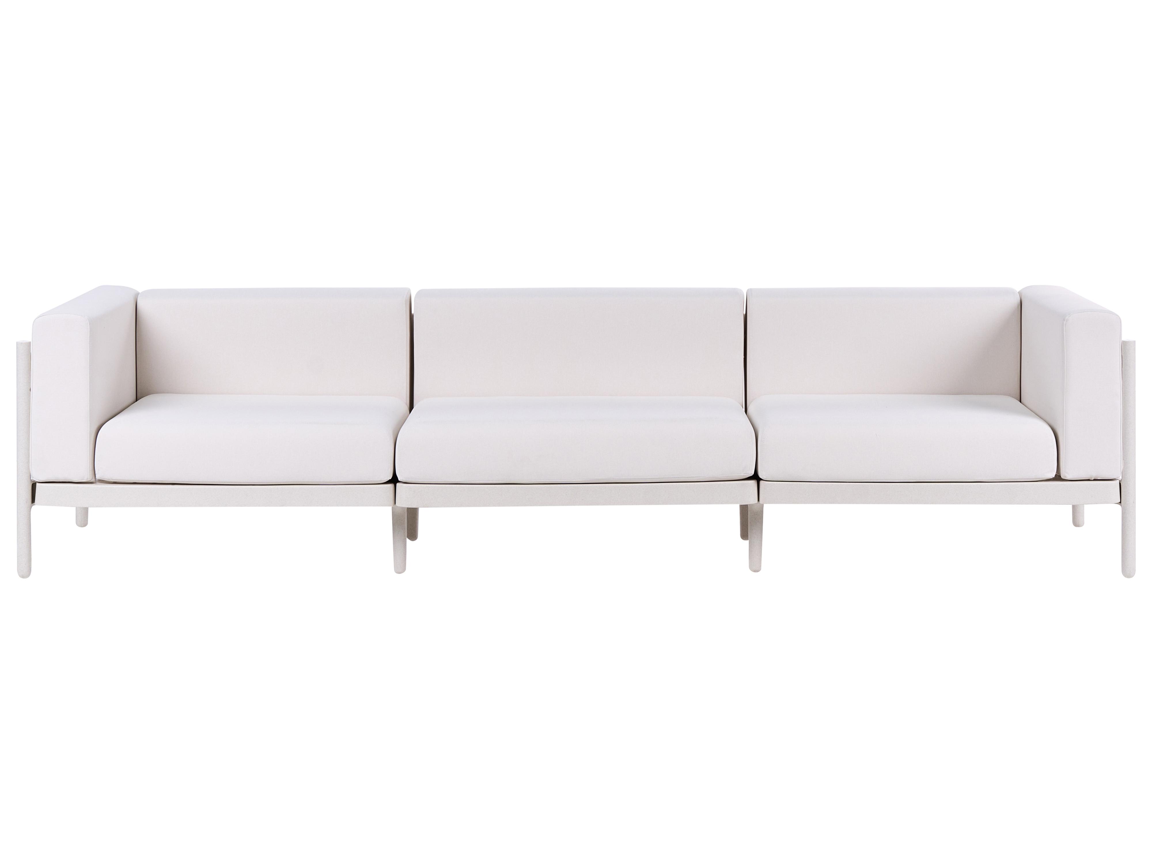 Tuin loungebank 3-zits FERRETTI Lichtbeige
