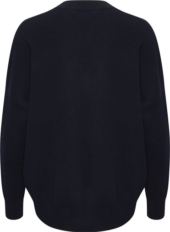 InWear FosterIW V-neck Marine blue