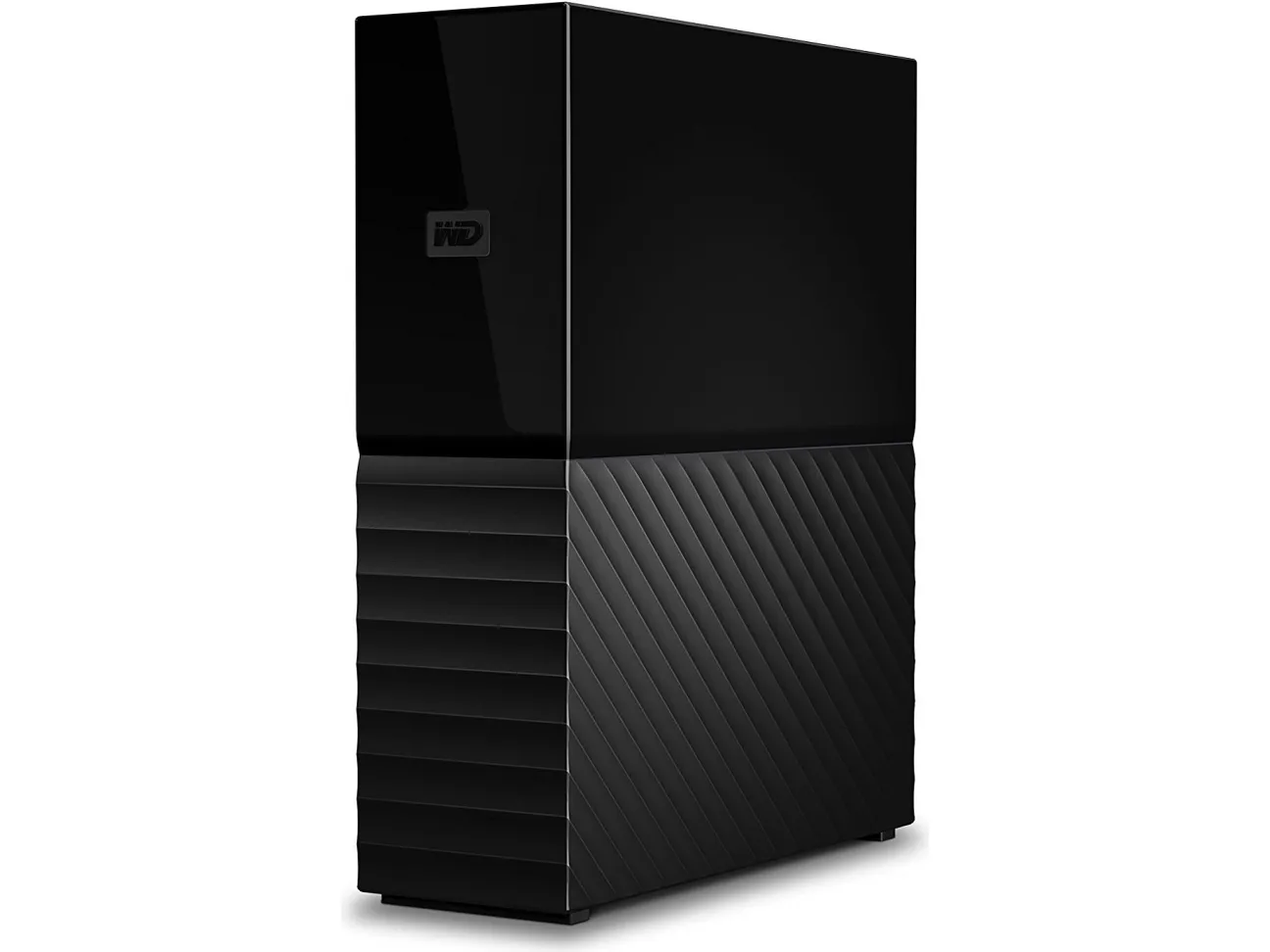 WD My Book WDBBGB0080HBK - Harddisk - krypteret - 8 TB - ekstern (stationær) - USB 3.0 - 256-bit AES - sort