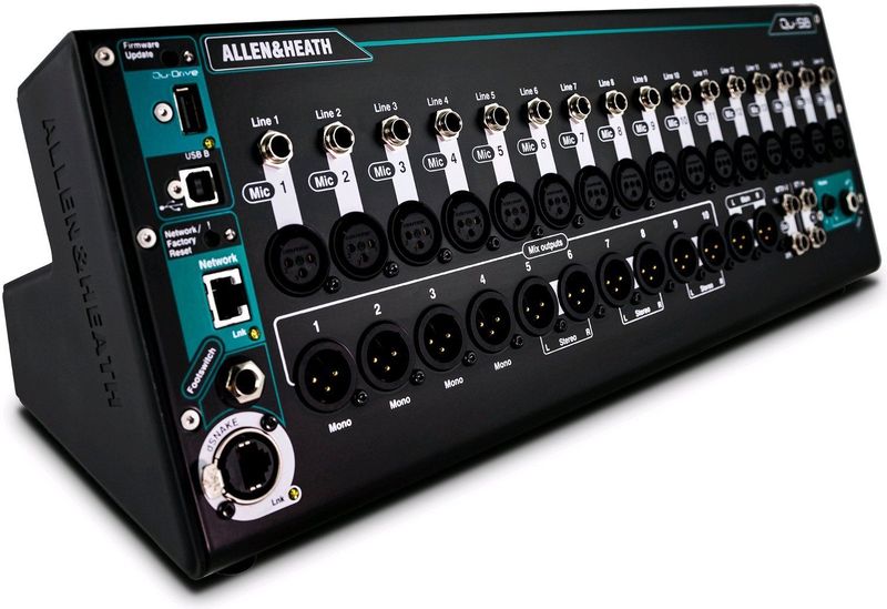 Allen & Heath - QU-SB - Digitale Mixer - 18 Ingangen - 14 Uitgangen