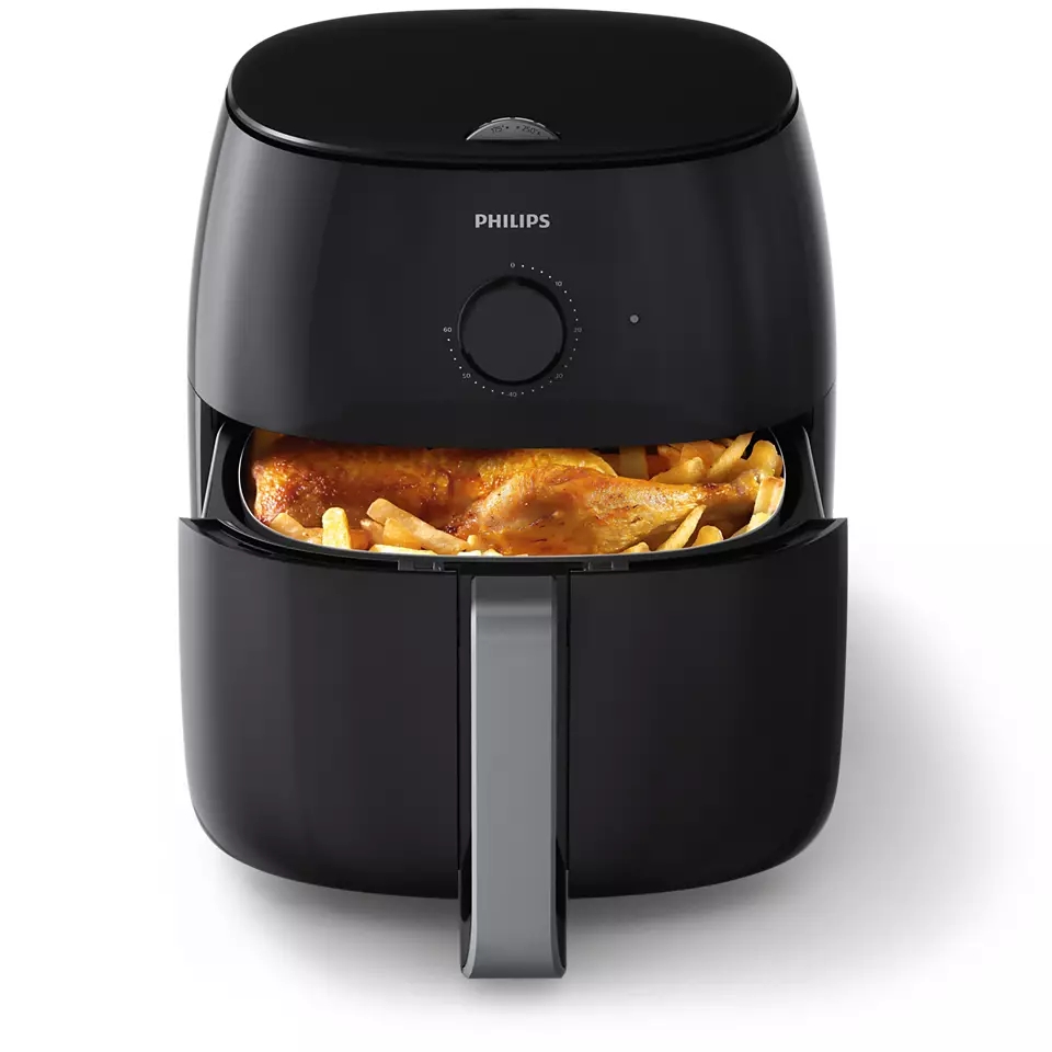 Fritadeira sem óleo Premium XXL com tecnologia de remoção de gordura