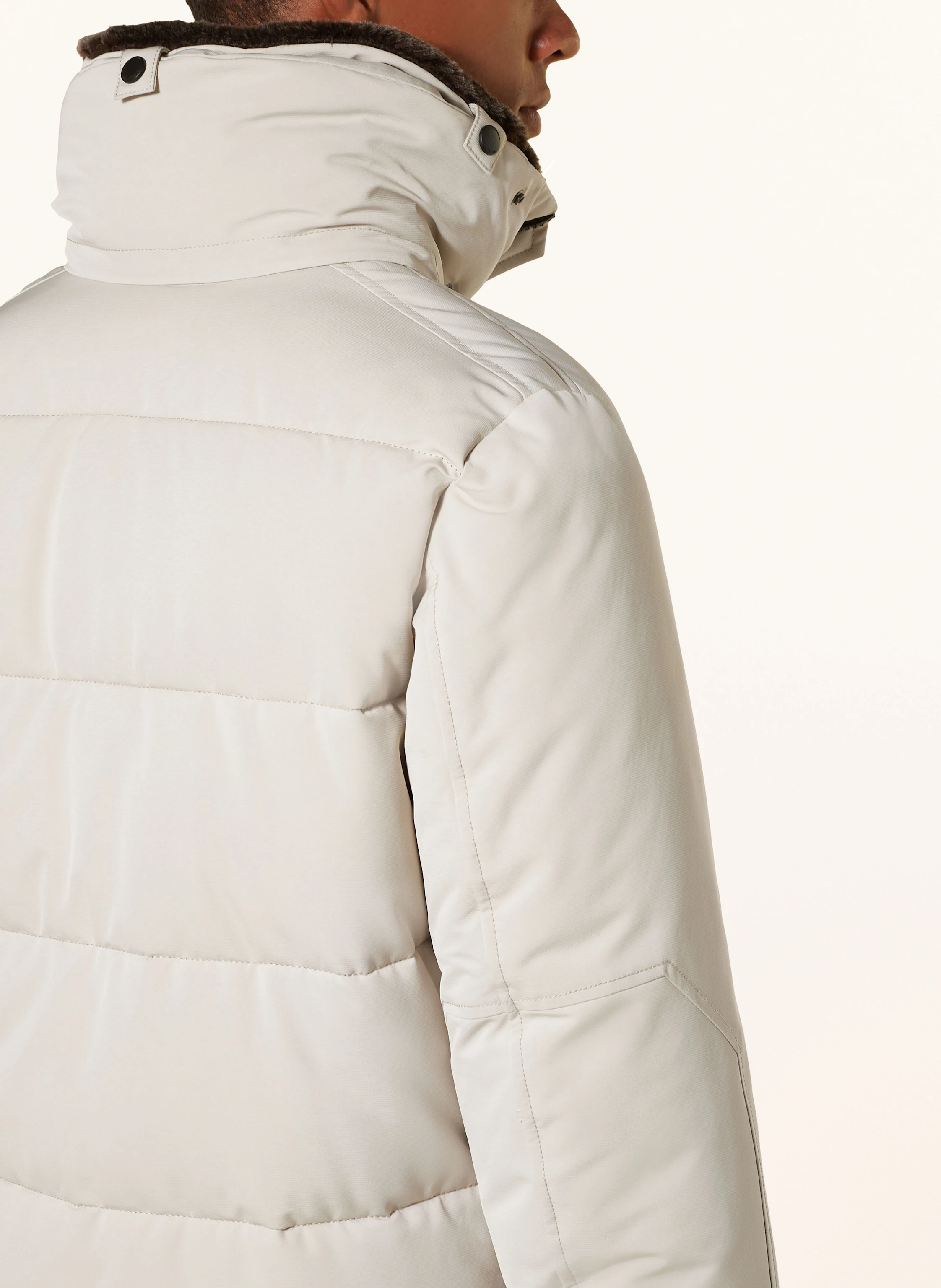 STRELLSON Parka PLAZA 2.0 mit Kunstpelz