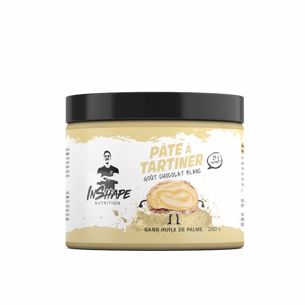 TIBO INSHAPE Pâte à tartiner goût chocolat blanc