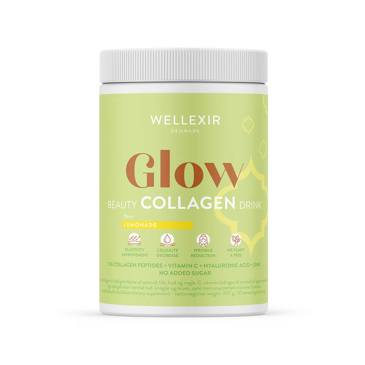 Wellexir Glow Beauty Drink Lemonade - 300 g