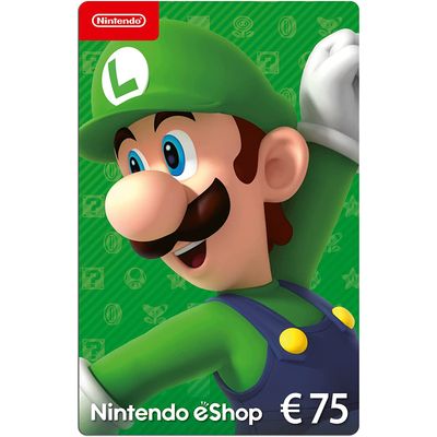 Carte dématérialisée Nintendo 75€