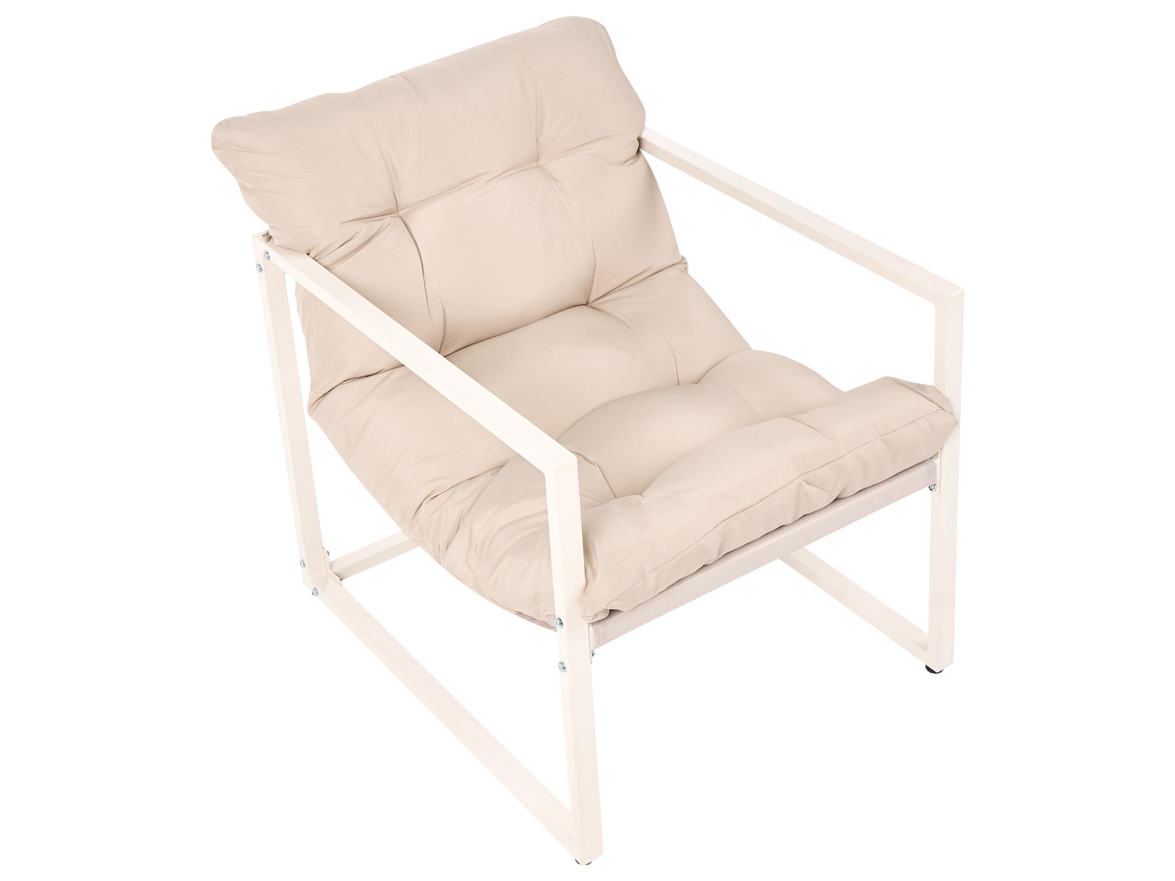 Loungeset met tafel 4-zits GARDA Metaal Beige