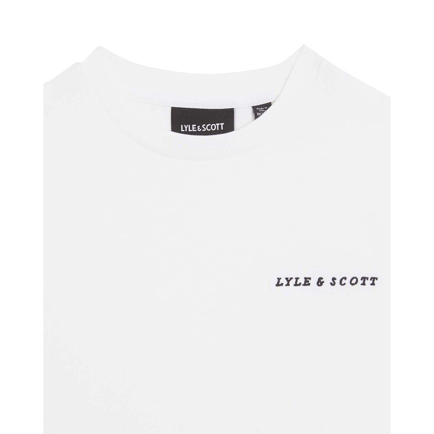 Lyle & Scott  Script Embroidered T-Shirt Kids