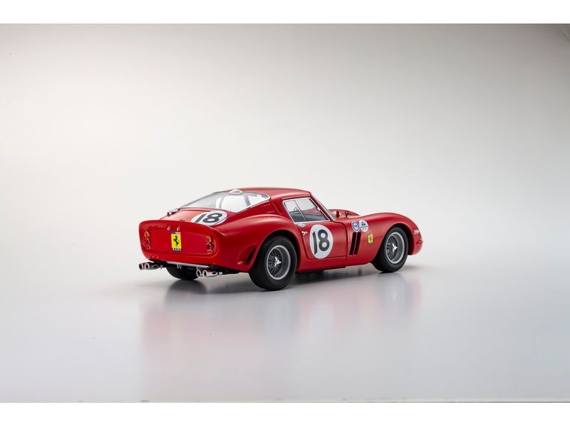 Kyosho Ferrari 250 GTO 1st Daytona 3H 1:18 Detailgetreues Modellauto für Sammler im Massstab 1:18