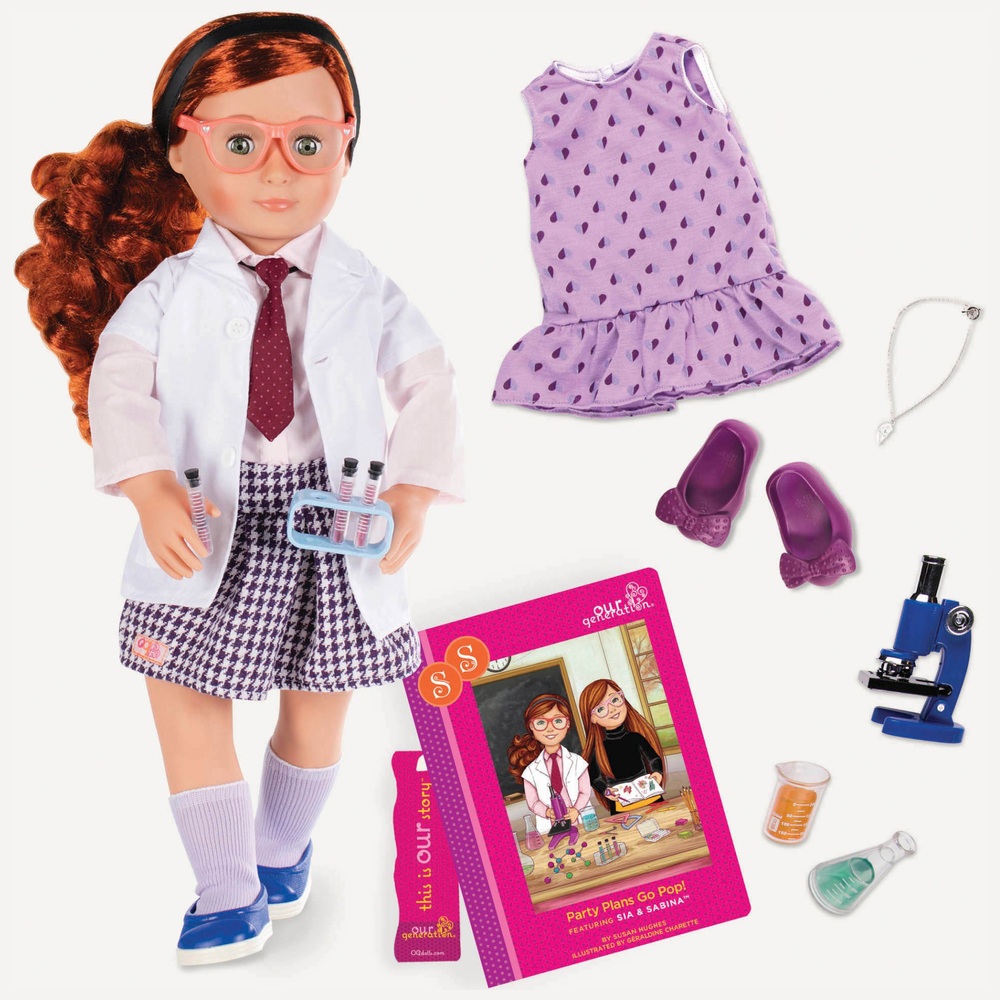Unsere Generation Deluxe-Puppe Sia