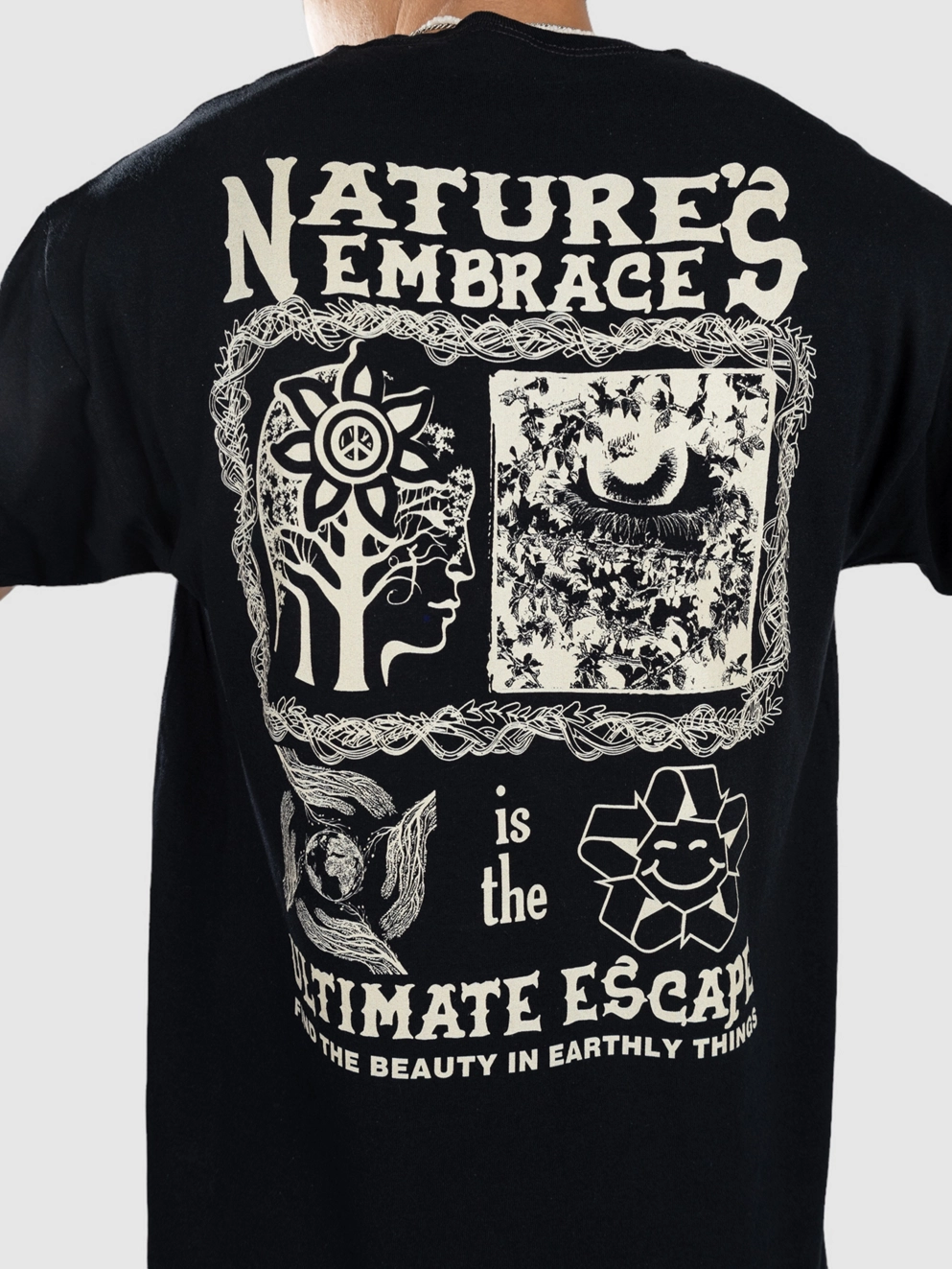 Dravus Natures Embrace Bt T-Shirt black
