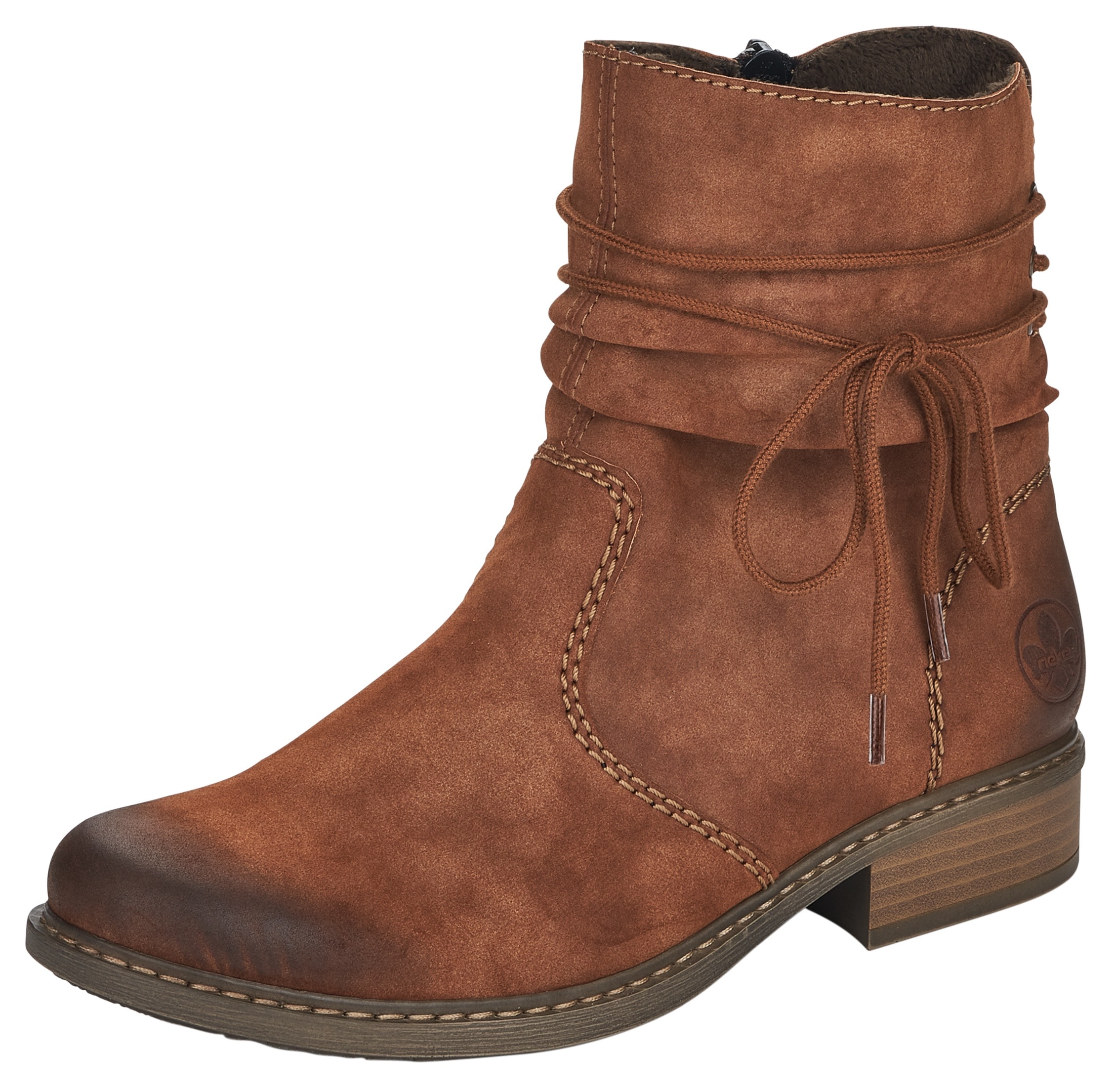 Rieker Stiefelette  in aktueller Used-Optik