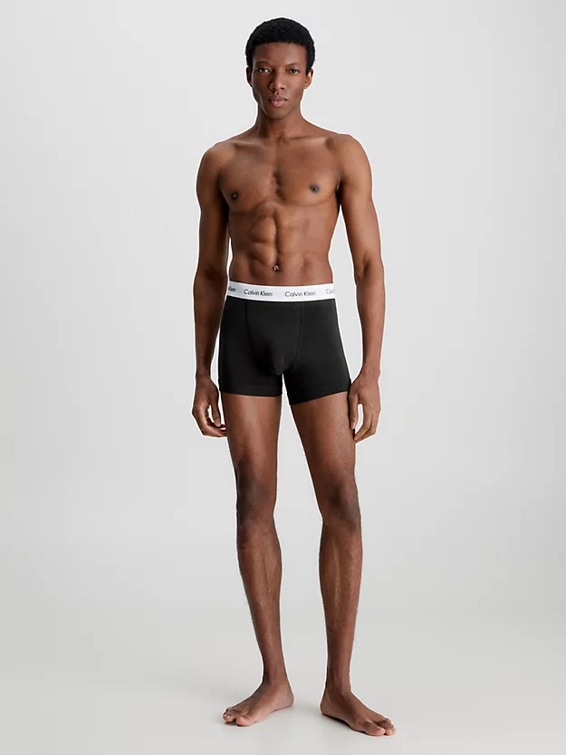 Pacote com 3 Cuecas Boxer - Algodão Elástico