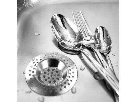 Lot de 2 Grilles d'Évier & Lavabo 