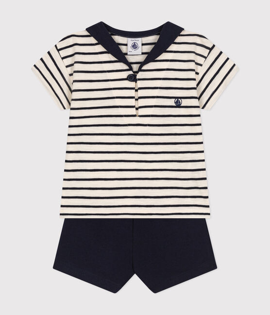 Ensemble tee-shirt et short en jersey bébé