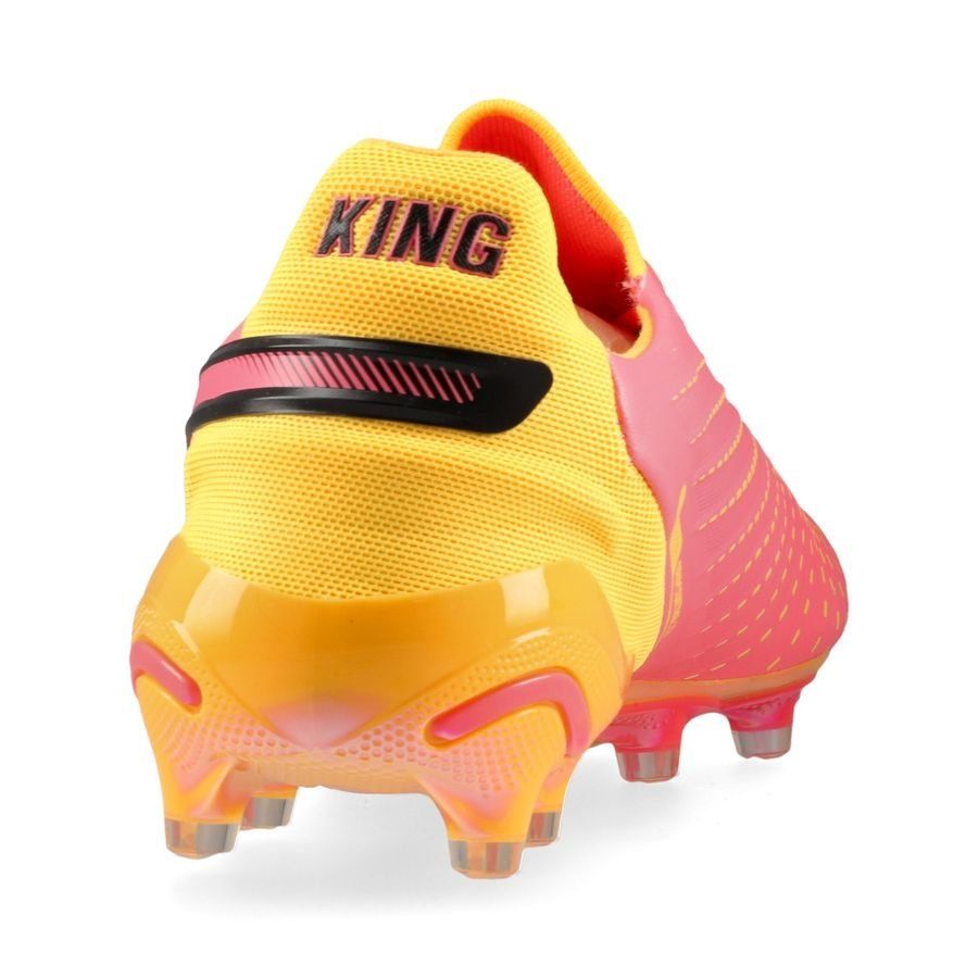 PUMA King Ultimate FG/AG Tricks - Sun Stream/Noir/Crépuscule ÉDITION LIMITÉE