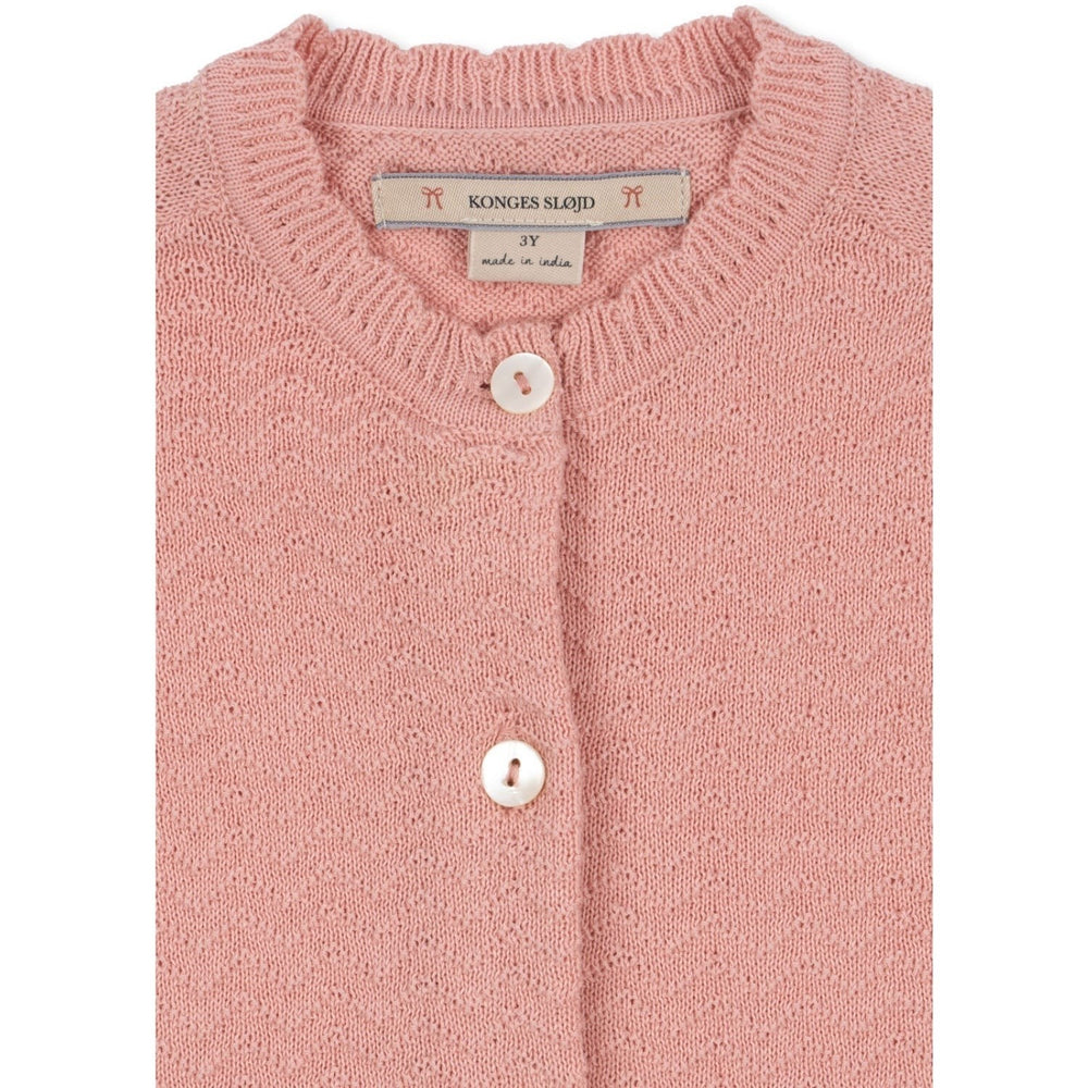 Køb Konges Sløjd Mellow Rose Cypres Cardigan GOTS