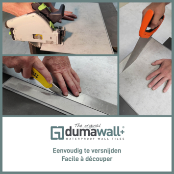Dumawall  wandtegel kunststof Modica 1,95m² 37,5x65cm 8 stuks