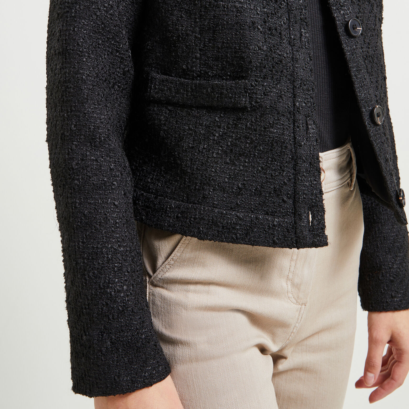 Veste en tweed femme