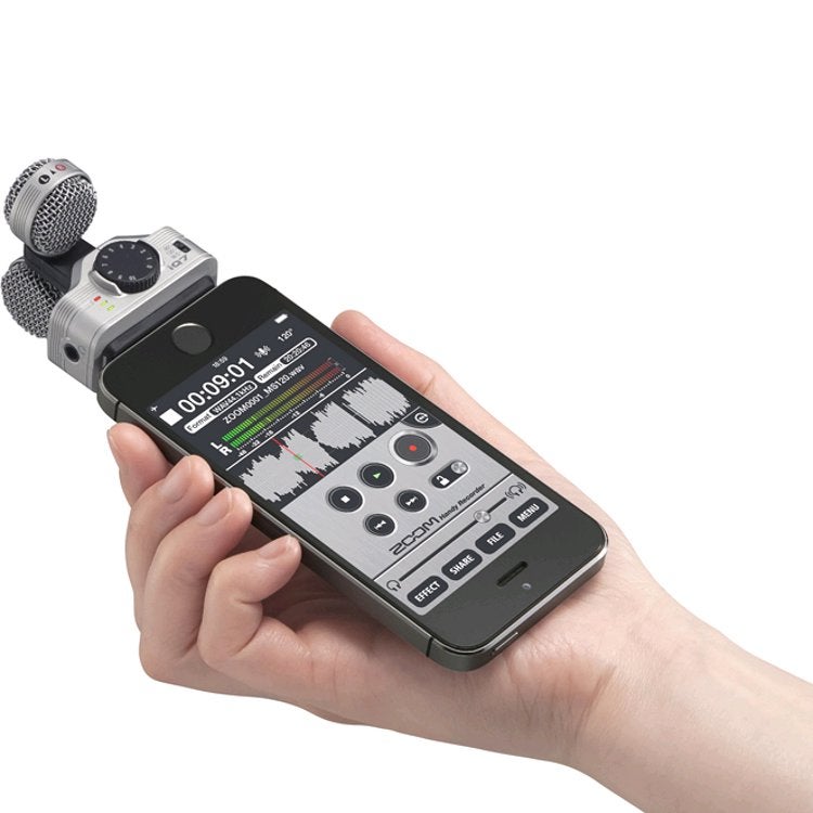 Zoom iQ7 stereo-microfoon voor iOS