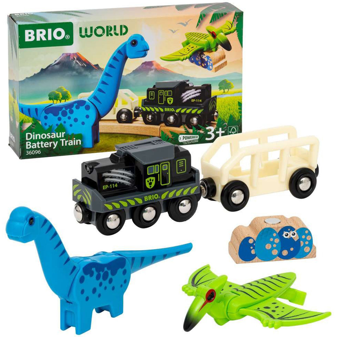brio trein - dinosaurus