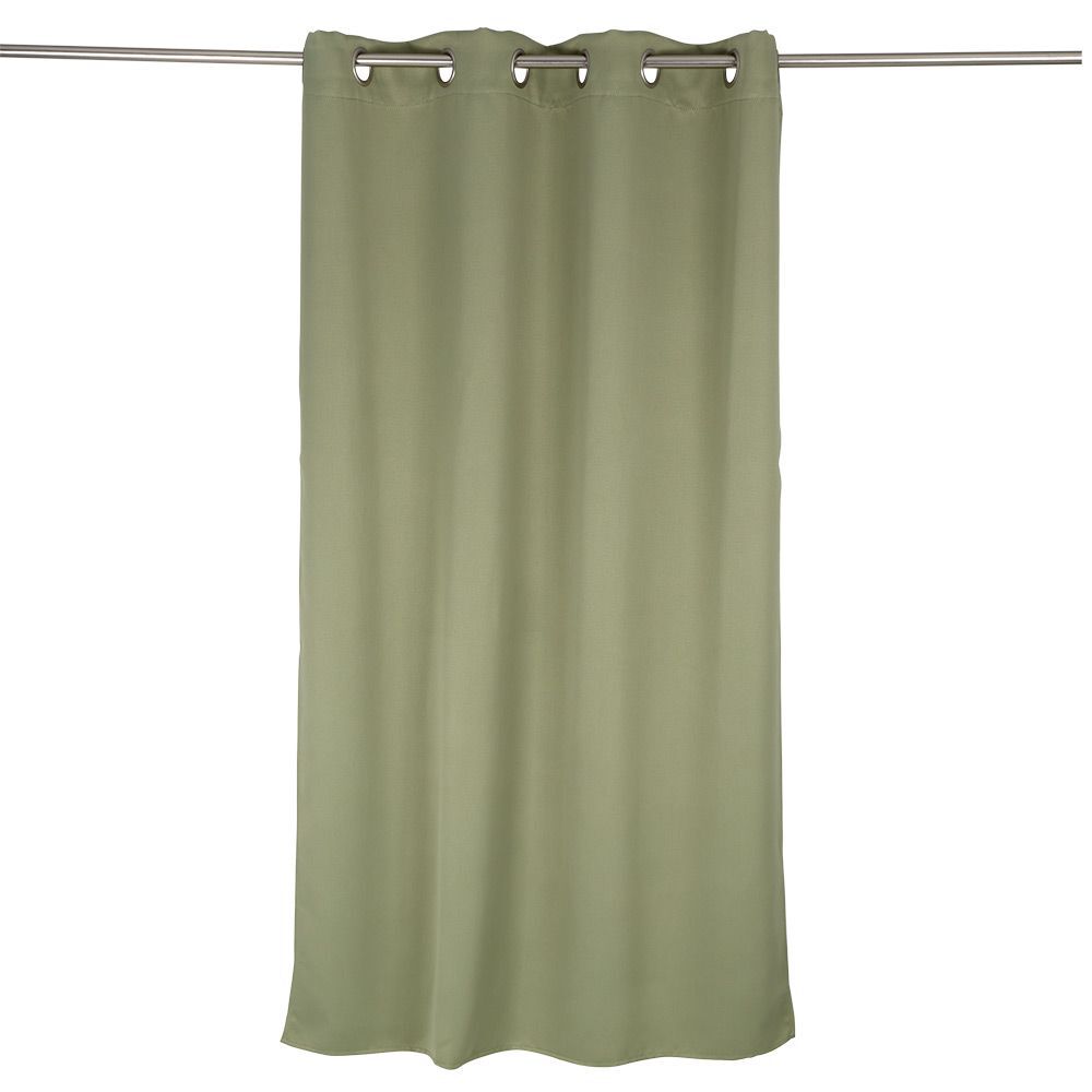 Rideau occultant fenêtre vert sauge 140x180cm