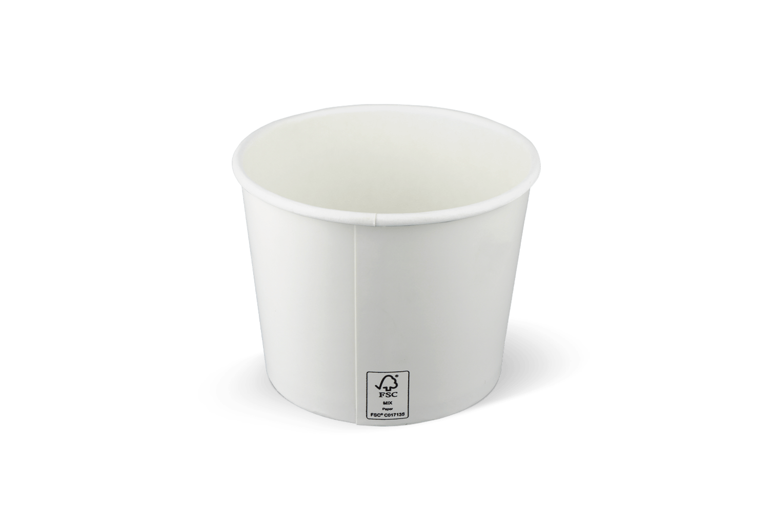 IJsbeker 300ml Ø90mm 10oz FSC®Mix karton wit