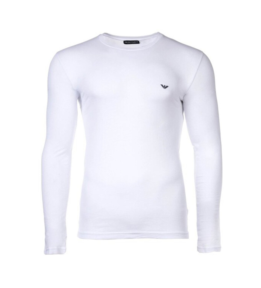 Camiseta de manga comprida Emporio Armani branca