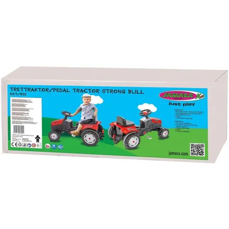 Jamara Trettraktor Strong Bull, schwarz / rot