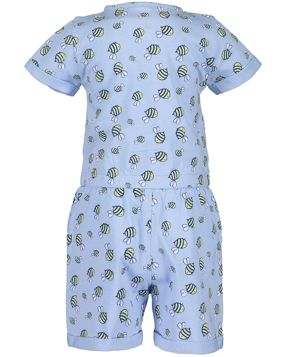 Jumpsuit BUSY BEE in hellblau