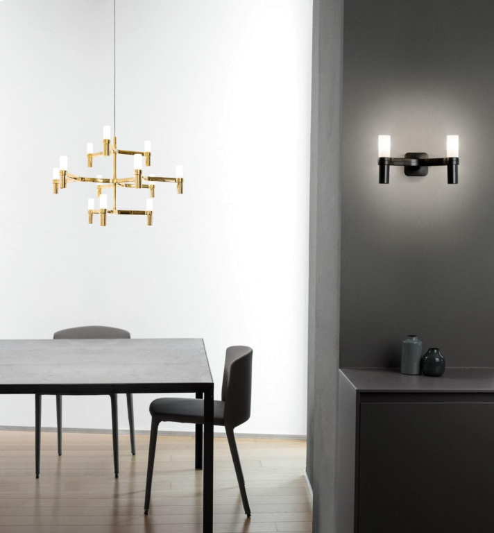 Nemo Crown Minor kroonluchter gepolijst aluminium