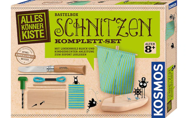 Kosmos Spiel »Schnitzen Komplett-Set«