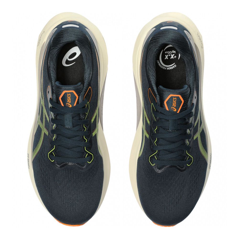 Asics GEL-KAYANO 30 - Chaussures running Homme french blue/neon lime