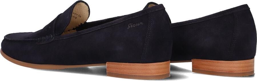 SIOUX Loafers Rosikena-700 Maat: 37 5 Materiaal: Suède Kleur: Blauw