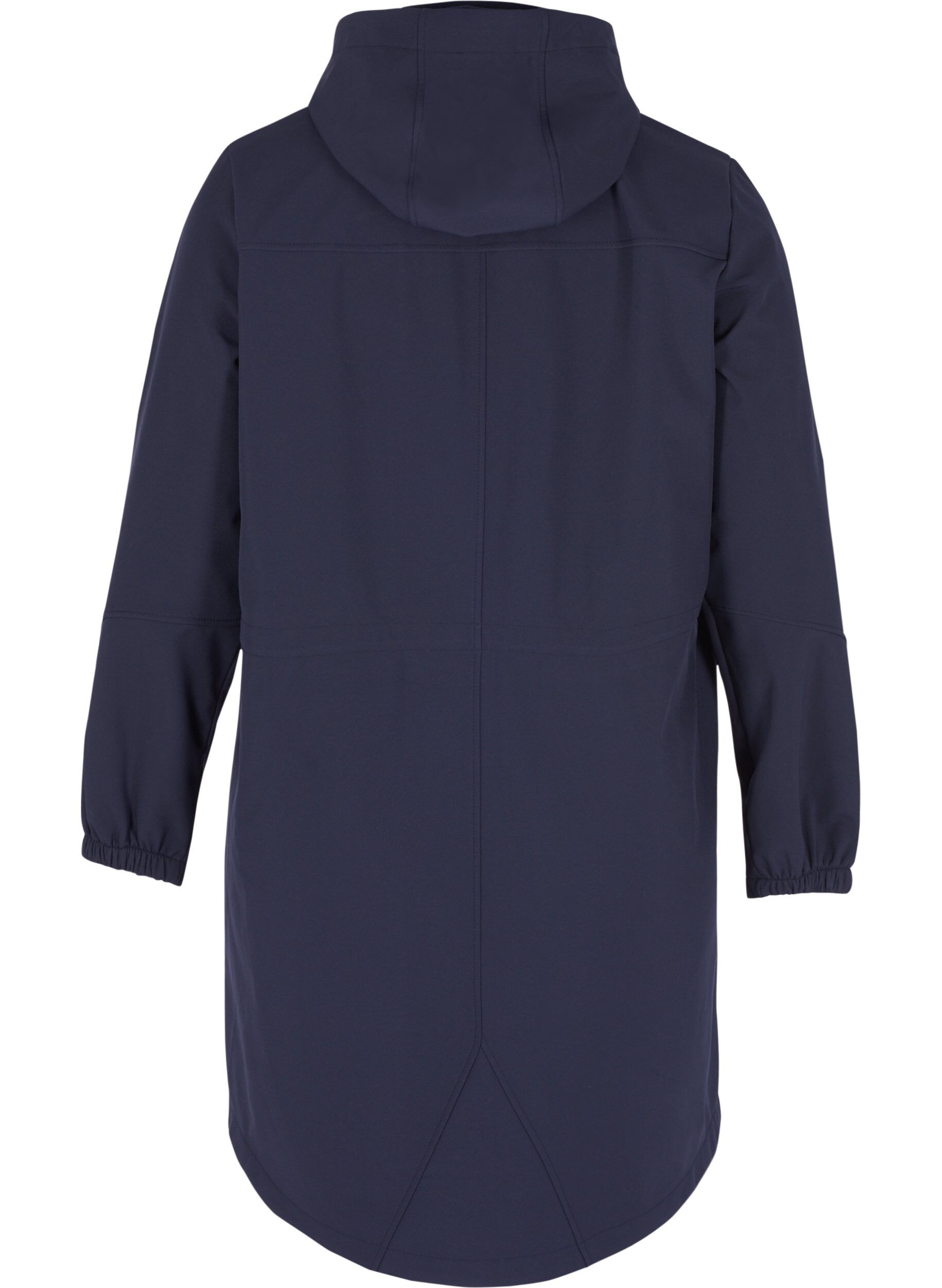 Softshell jakke med hætte