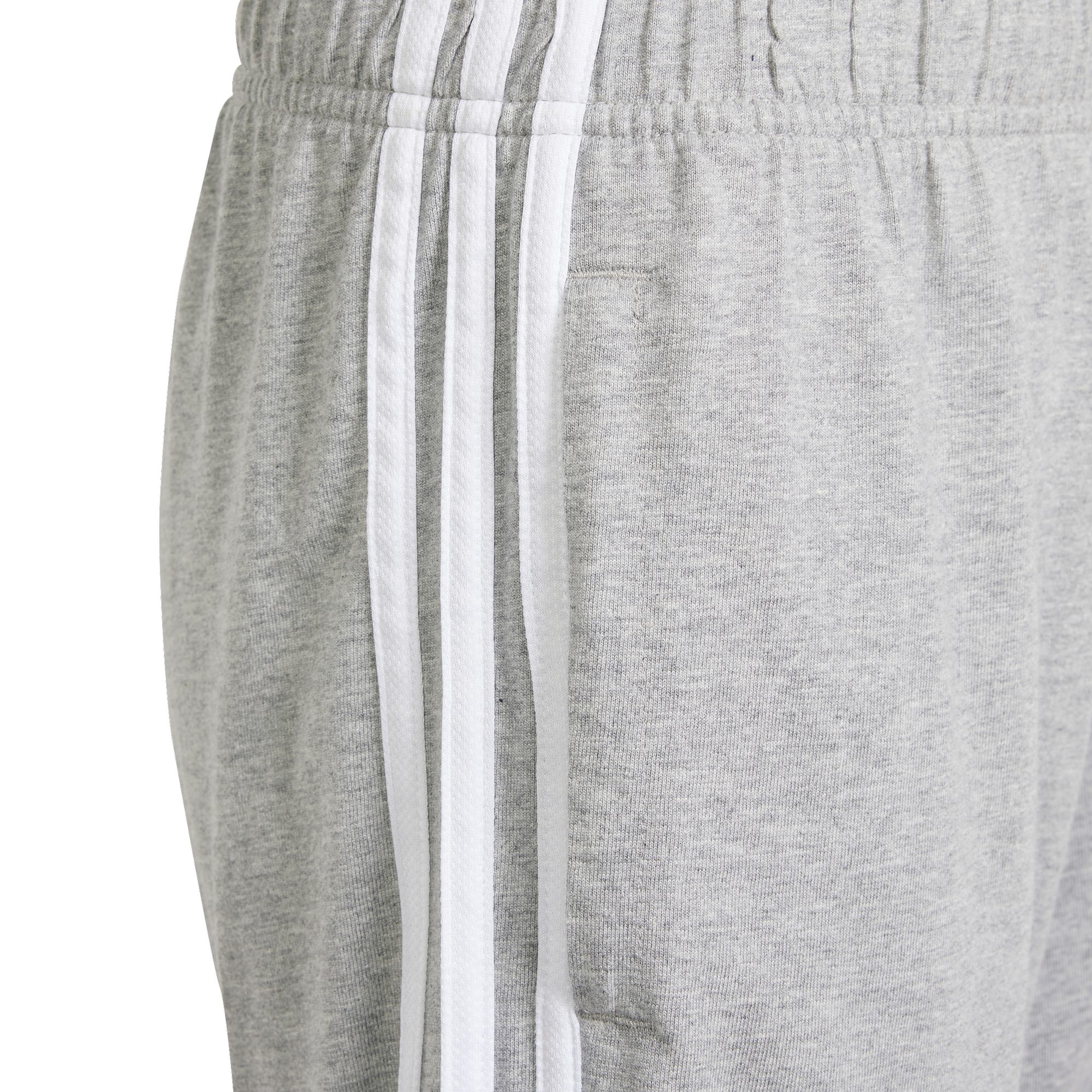 adidas Essentials 3-Streifen Knit Shorts Kinder medium grey heather