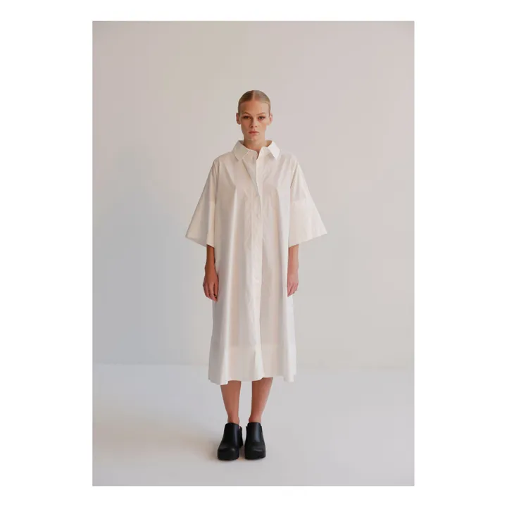 HERSKIND Robe Thomas Coton Bio | Blanc
