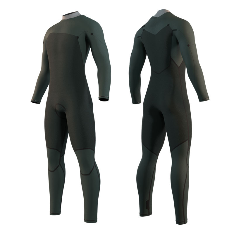 Combinaison mystic motion 5-3 frontzip truffle