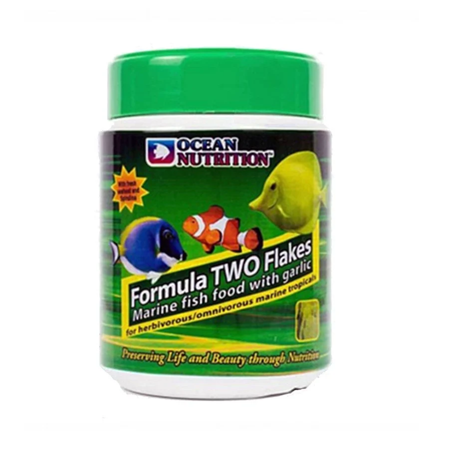 Flocos Fórmula Dois da Ocean Nutrition para peixes tropicais