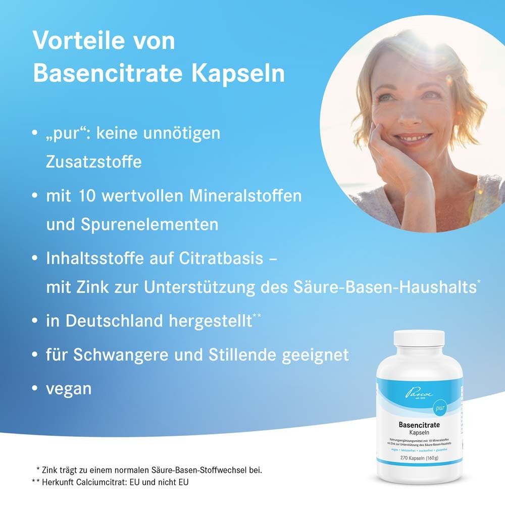 Basencitrate Kapseln