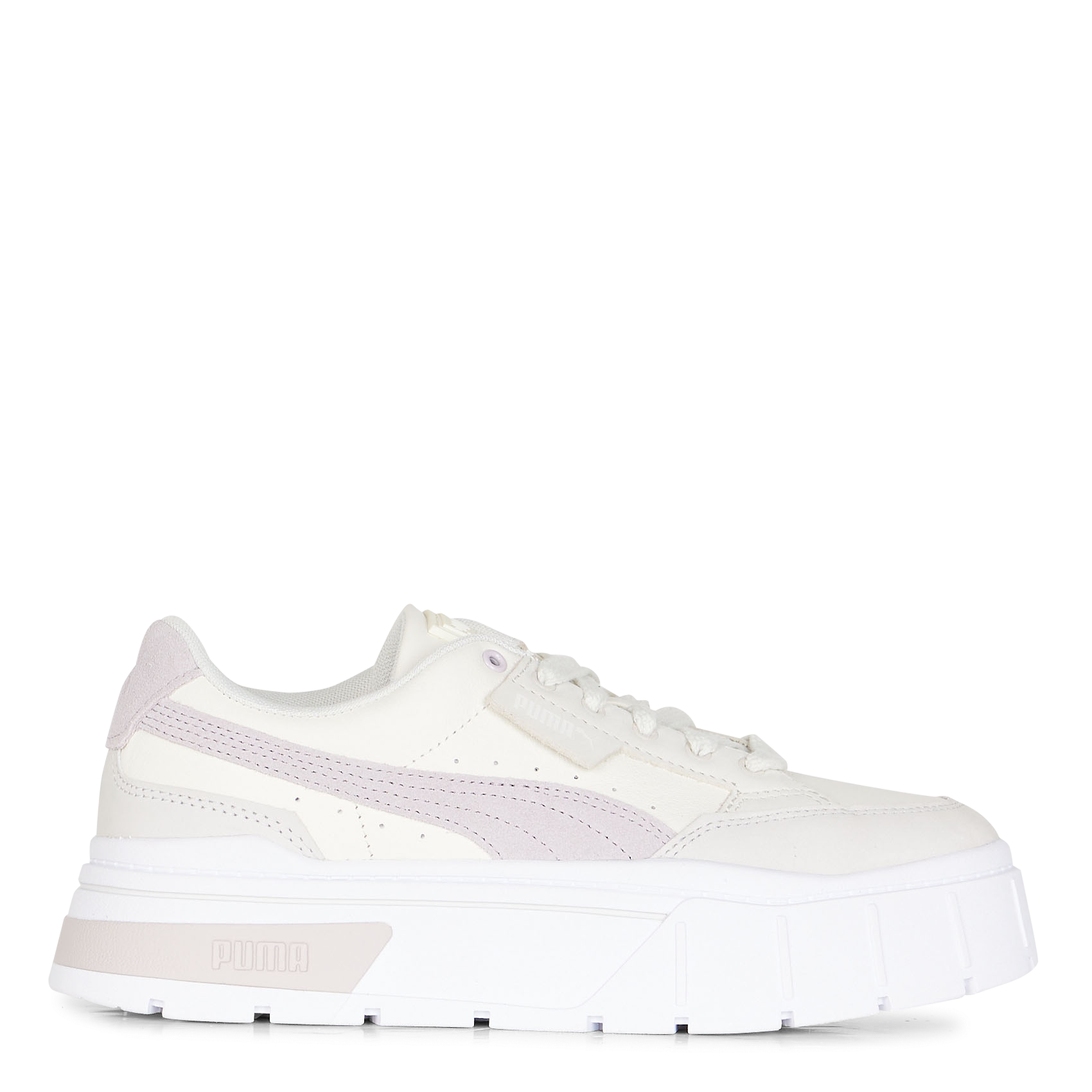 MAYZE STACK LUXE W - Baskets basses compensées | Blanc